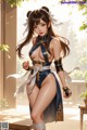 Hentai - Graceful Power in Indigo Attire Set.1 20250216 Part 8