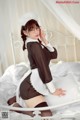 Coser@周叽是可爱兔兔 Vol.036: 眼镜女仆 (36 photos )