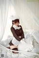 Coser@周叽是可爱兔兔 Vol.036: 眼镜女仆 (36 photos )