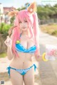 [毛毛喵 momocat] Tamamo no Mae Ver.Swimsuit