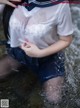 Coser @ 白 烨 Vol.013: 湿身 JK 水下 版 (98 photos)