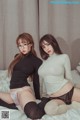 BoLoli 2017-04-07 Vol.042: Models Xia Mei Jiang (夏 美 酱) and Liu You Qi Sevenbaby (柳 侑 绮 Sevenbaby) (51 photos)