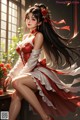 Hentai - Crimson Silks Dancing in the Twilight Breeze Set.2 20250103 Part 6